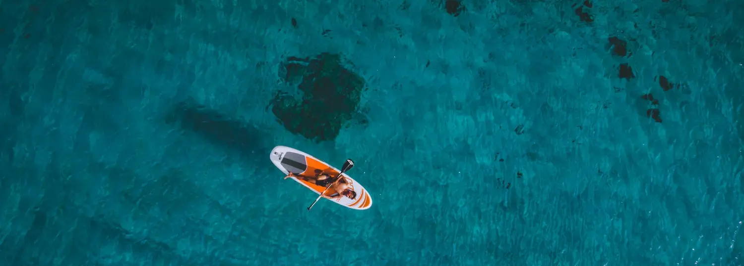 paddle-board